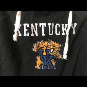 Kentucky vintage cropped hoodie